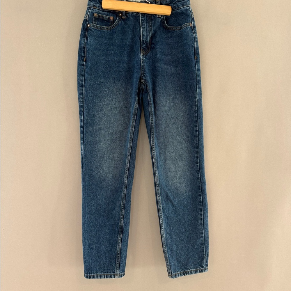 We The Free Dark Blue Ankle Jeans